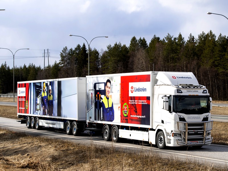 Nejdelší nákladní vozidlo ujede denně 1000 km na LNG